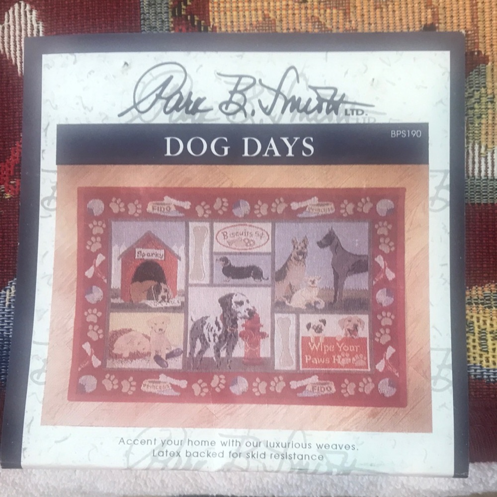 Park B Smith Rug Mat Dog Days Accent Rug - Picture 2 of 14